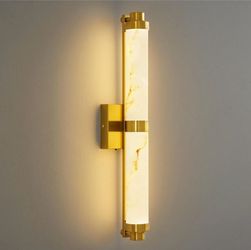 23.6" Modern Wall Sconce, 5CCT Dimmable LED Bathroom Vanity Light. K115