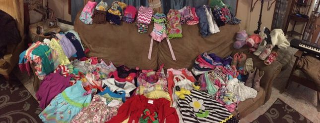 Huge Lot of Little Girl Clothes