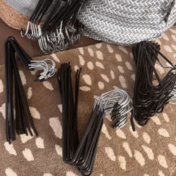 Velvet Clothes And Pant Hangers 