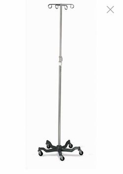 Medline IV stand MDS80500 2 in box