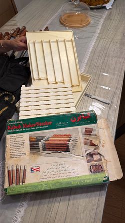 Kebab maker and stacker , $25