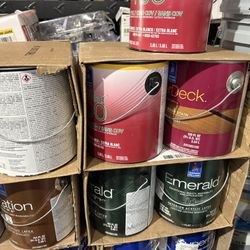 Quality Paint In Grey, Off White, Beige, Blue $10 Per Gal (white Is Not Available.)