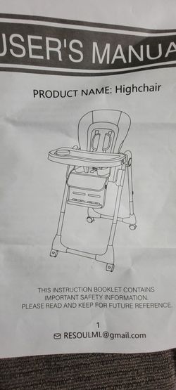 High chair