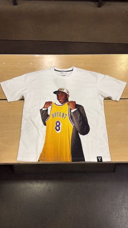 New Nike Kobe Bryant lakers draft day photo shirt mamba M Medium