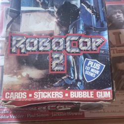 1990 Robocop 2 Trading Cards, 22 Packs