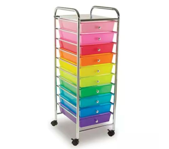 10 Drawer Mutli Color Organizer 