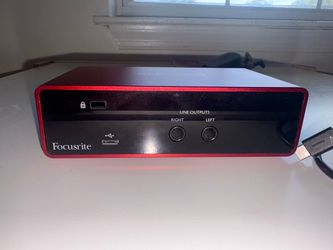 Focusrite Scarlett Solo interface