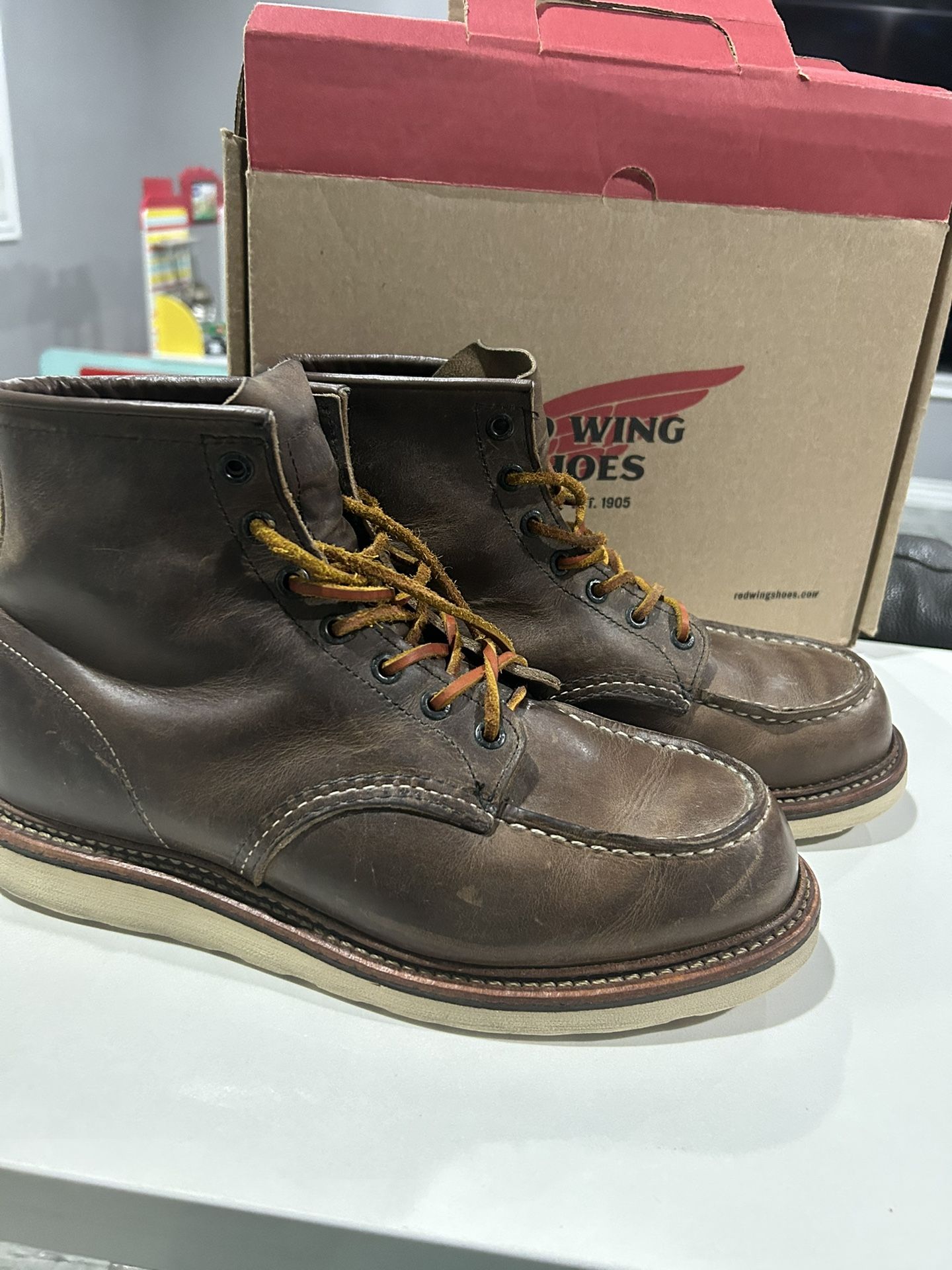 Red wings size 9