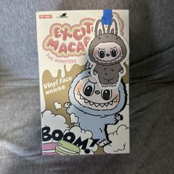LABUBU THE MONSTERS - Exciting Macaron Vinyl Face SESAME BEAN