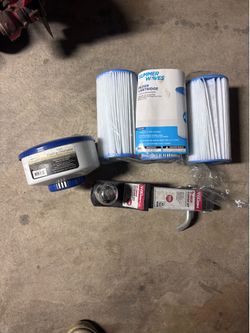 2 inch towing ball and pool filter
