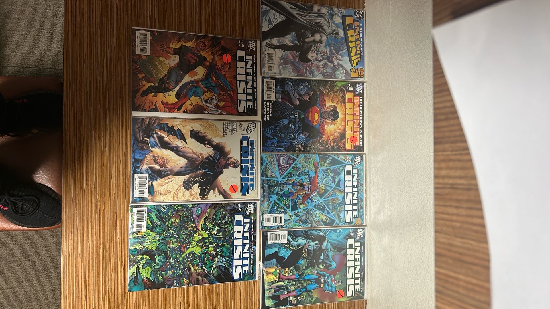 Infinite Crisis Lot — 7 Comics — Countdown #1, IC #1-4, #6-7 — DC 2005-2006 NM