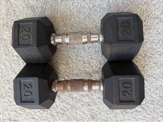 20 lbs dumbbells  set of 2