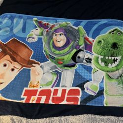 Vintage Disney Toy Story fleece blanket
