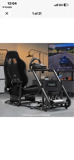 Marada Reinforced Stabilizing Racing Steering Wheel Cockpit