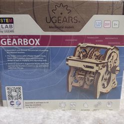 UGEARS Gearbox Stem Lab Kit, NEW, Age 8+