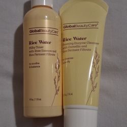 Rice Water Skincare Set (Cleanser + Toner) – Global Beauty Care