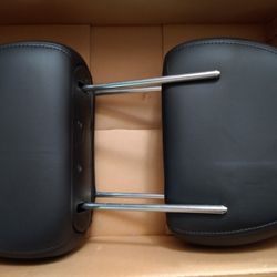 H2 BLACK LEATHER HEAD RESTS- NEW