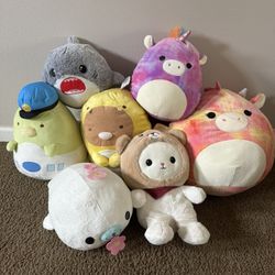 Mixed Stuffed Animals