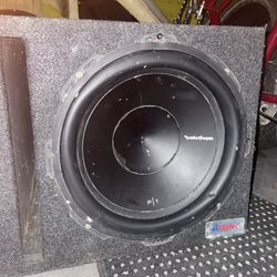 Rockford Subwoofer 12”