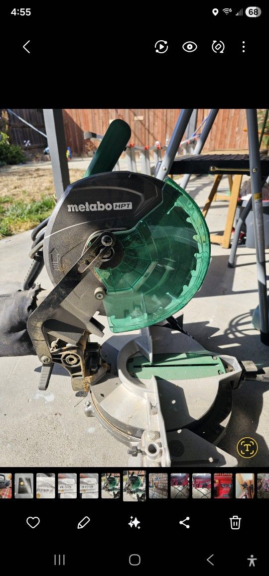 Metabo HPT 10” Compound Miter Saw