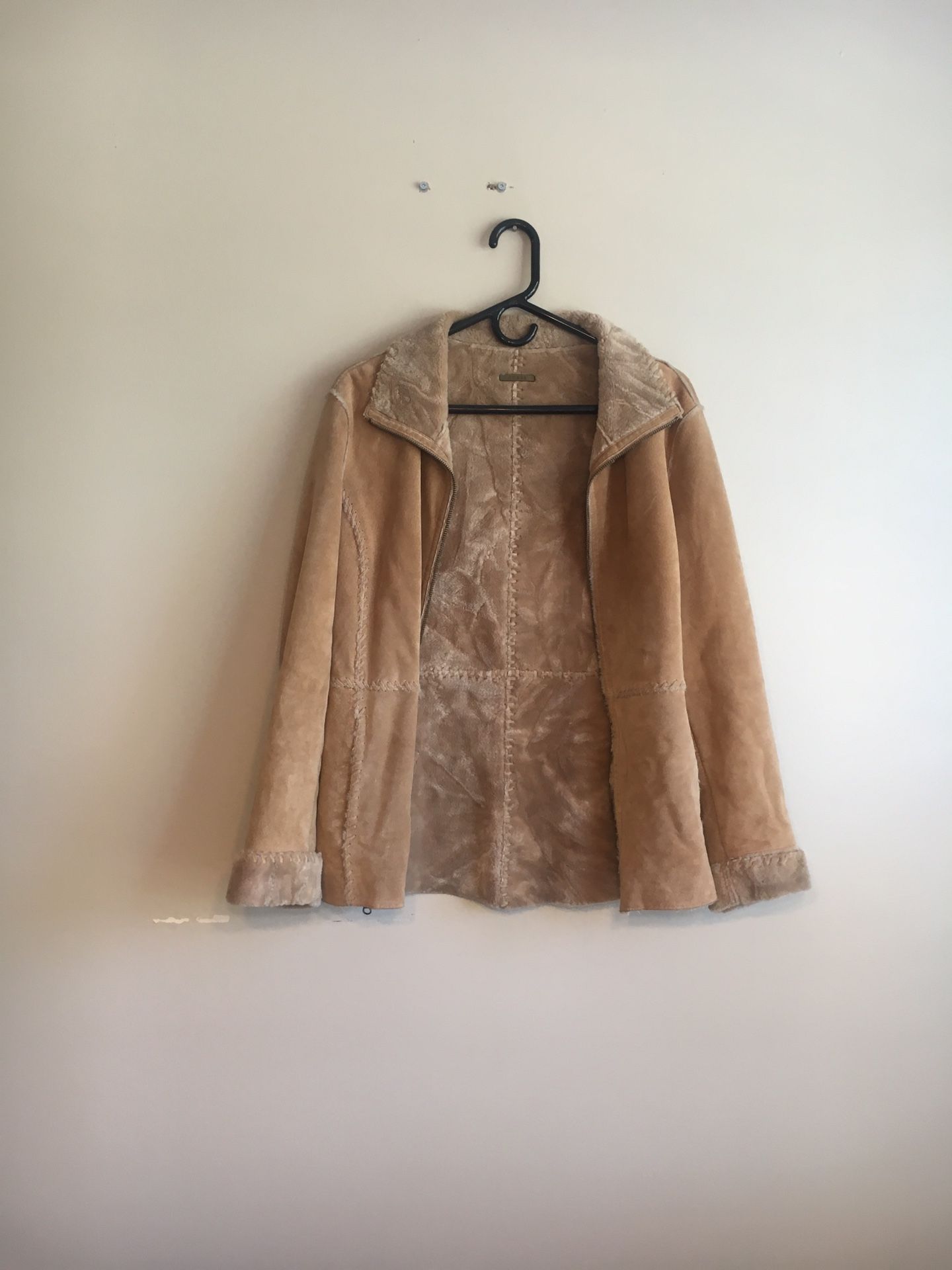 GUESS leather jacket Women size M