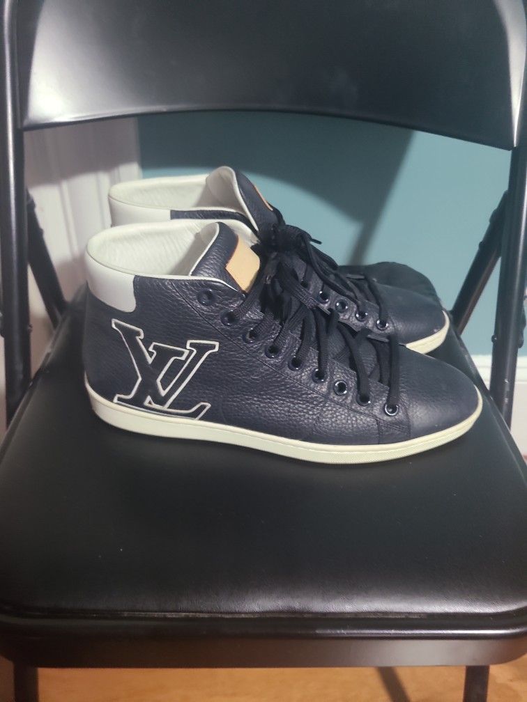 Louis Vuitton Navy Blue Chucks