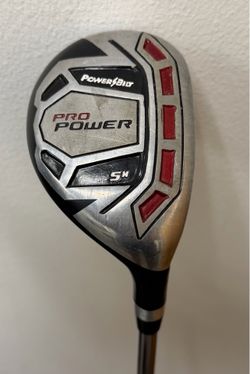 **Preowned Powerbilt Pro Power Hybrid 5H w/ Steel Optic flex for Right-Handed Golfer (NO HEADCOVER)