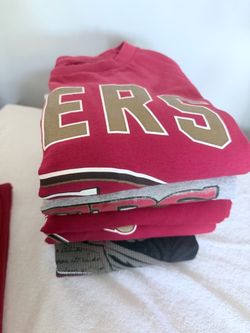 3x Men’s Size - long sleeved x6 - San Francisco 49ers T-Shirt Lot