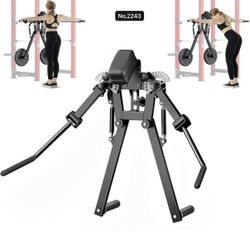Lateral Raise Attachment, Multi-Functional Lateral Raise & Chest Fly Machine, Power Rack Cage Attachment with 1" Holes for Chest & Shoulders, Upper Bo