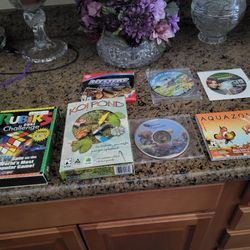 Vintage CD ROM games for computers.All perfect.Are you see here for fifty dollars