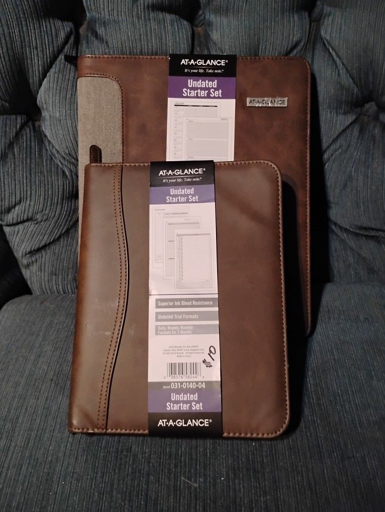 Two At A Glance Planners