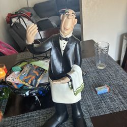  Bombay Butler Wine Bottle Holder Waiter.