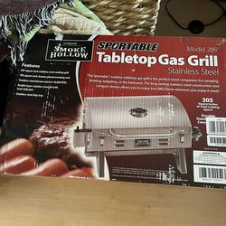 Tabletop gas grill