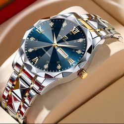 VA VA VOOM Luxury Men Stainless Steel Watch Fashionable Business Style watch