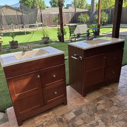 30” And 36” vanity Sink  Used In Good Con