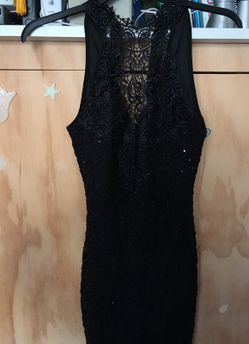 Windsor black lace dress