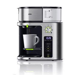 Braun MultiServe 10-Cup Coffee Maker KF9070SI – New, Never Used