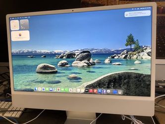 Apple 24" iMac 2021 8 Core M1 8gb 256GB SSD Desktop 7 Core GPU (Read)
