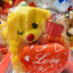 valentines bear with Arab Perfume 💞