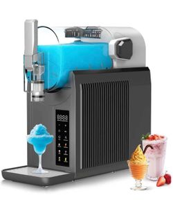 No Ice Needed Slushie Machine, 92oz Large Capacity Margarita & Frozen Drink Maker, 6 Preset Programs LED Touch Control, Self-Cleaning for Home Commerc