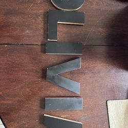 “OLIVIA” Letters For crafts Or Decoration