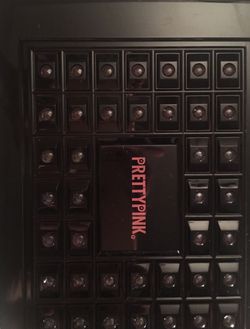 Pretty pink eye color