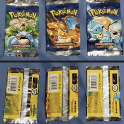 BASE SET SHADOWLESS FIRST EDITION SEALED PACKS 