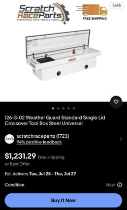 Weatherguard Crossover Toolbox 