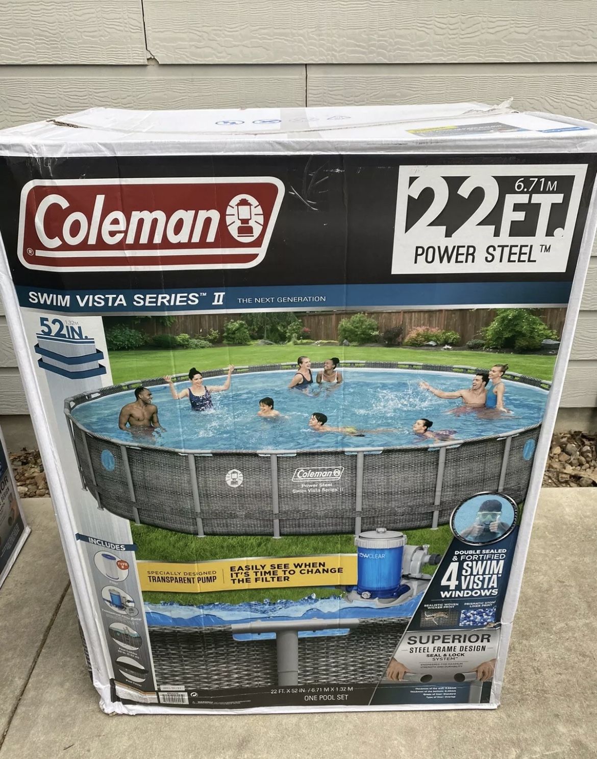 Installing Coleman 22 Ft Power Steel Above Ground Pool