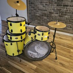 Drum Set With Pedal