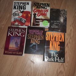 Stephan King Books