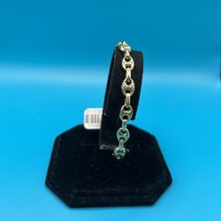 10k Puffed Mariner Bracelet 