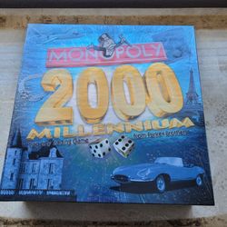 New Monopoly 2000 Millineum Board Game