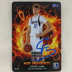 Cooper Flagg On Card Autograph (Read Description For Card/Auto Details) Taking Offers